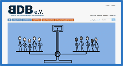 Desktop Screenshot of bdb-germany.de